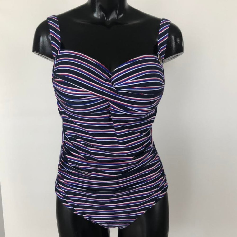 Nip Tuck one piece Swimsuit Sz 12